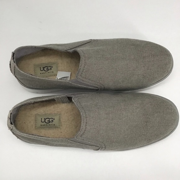 UGG Conley Men’s Slip-On Loafer Shoe Sneaker Gray Bus Casual Size 9 main image 8